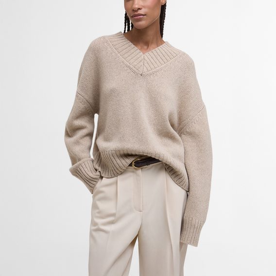 Barbour Antonia V-Neck Jumper