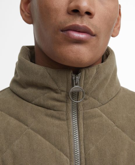 Barbour Cord Liddesdale Quilted Jacket — Fossil