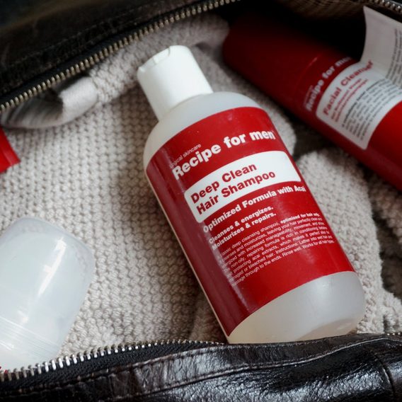 Mélytisztító hajsampon Recipe for Men Deep Cleansing Shampoo (250 ml)