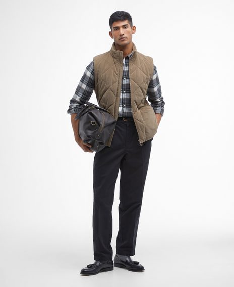 Barbour Cord Liddesdale Gilet — Fossil