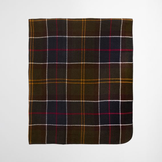 Barbour Tartan Dog Blanket