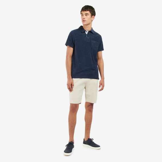 Pamut poloing Barbour Cowes Polo - Navy