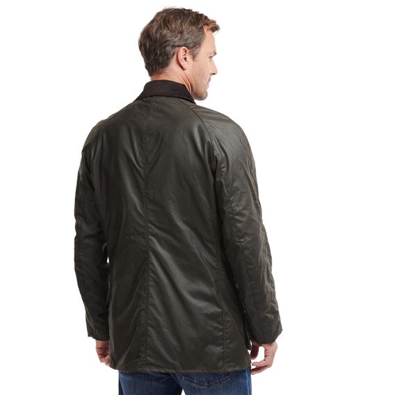 Barbour Bristol Wax Jacket — Olive