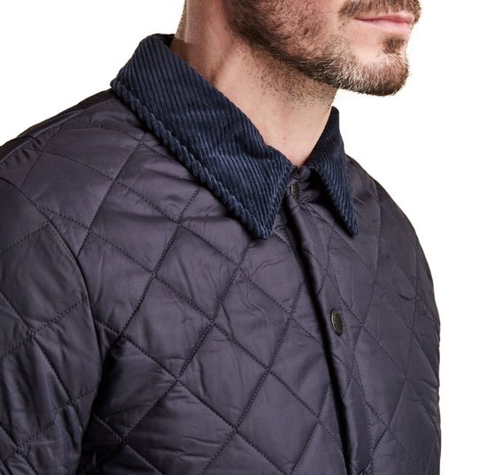 Barbour Heritage Liddesdale Quilted Jacket — Navy