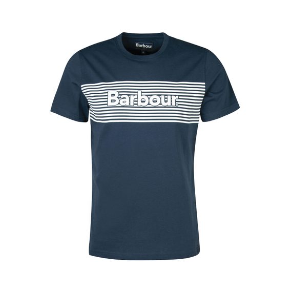 Pamut felső Barbour Coundon Graphic — Navy