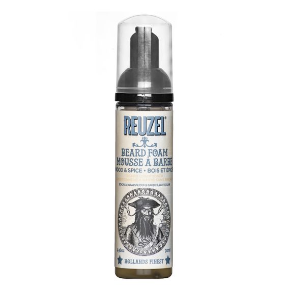 Szakállhab Reuzel Wood & Spice Beard Foam (70 ml)