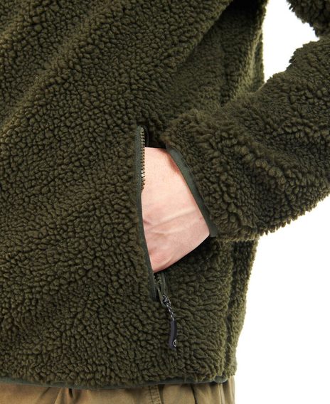 Fleece kabát Barbour Axis Fleece - Olive