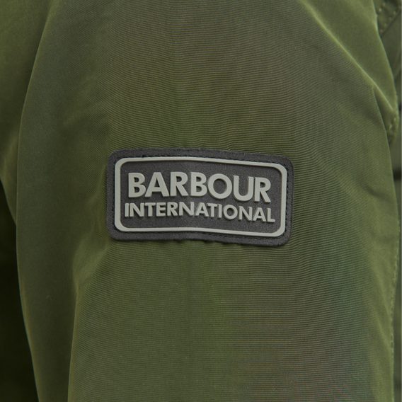 Cipzáras overshirt Barbour International Cylinder - Forest