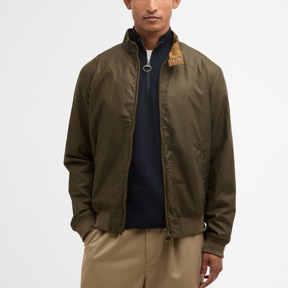 Barbour Lightweight Royston Waxed Jacket — Beech