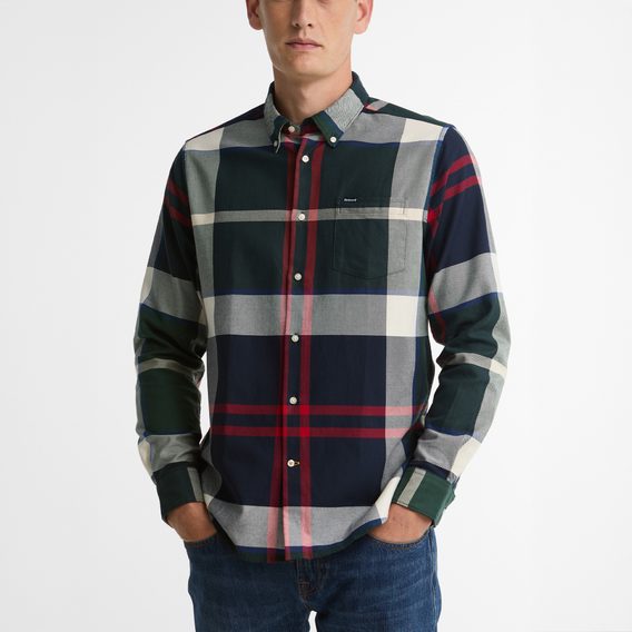 Barbour Dunoon Tailored Shirt — Sycamore