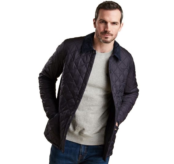 Barbour Heritage Liddesdale Quilted Jacket — Navy
