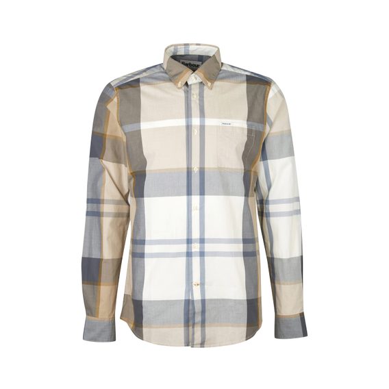 Barbour Harris Tailored Shirt — Amble Sand Tartan