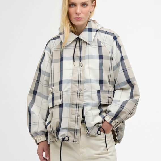 Barbour Ballina Check Showerproof Jacket