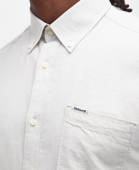 Barbour Nelson Tailored Shirt — Mist