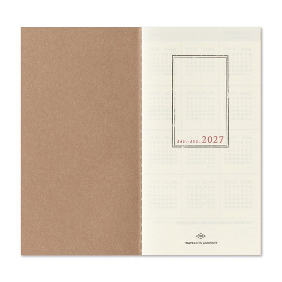 Traveler's 2027 Diary — Weekly Vertical