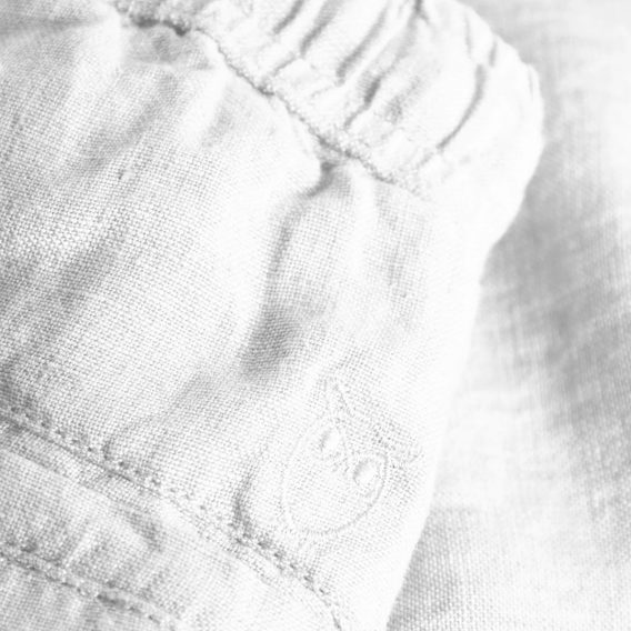 Vászonnadrág Knowledge Cotton Apparel — Bright White