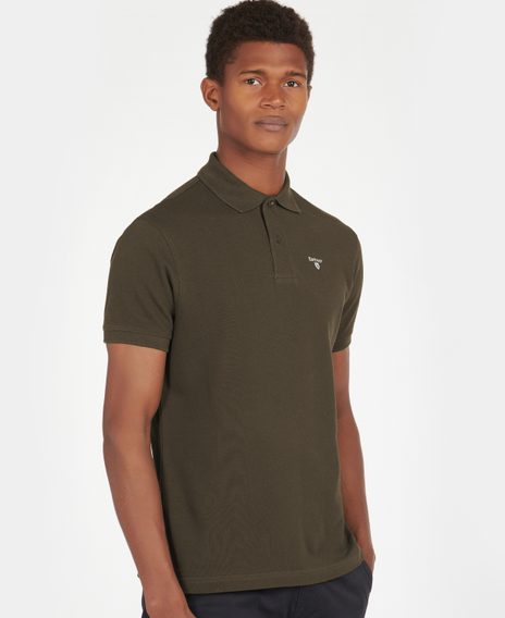 Barbour Sports Polo Shirt — Olive