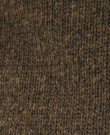 Barbour Duffle kötött pulóver — Willow Green