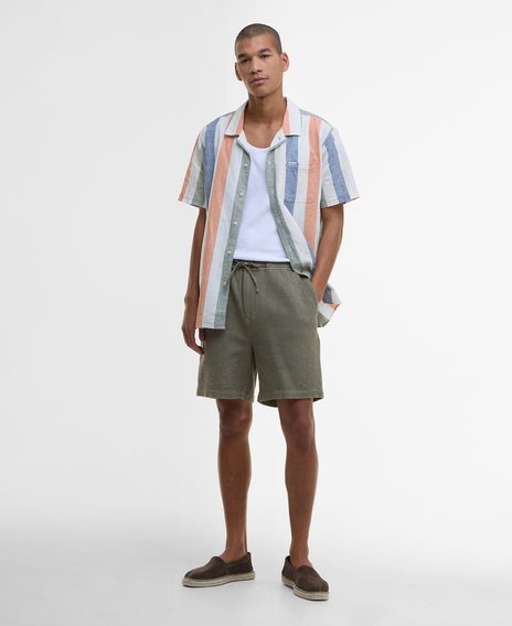 Barbour Clearwell Striped Short-Sleeved Shirt