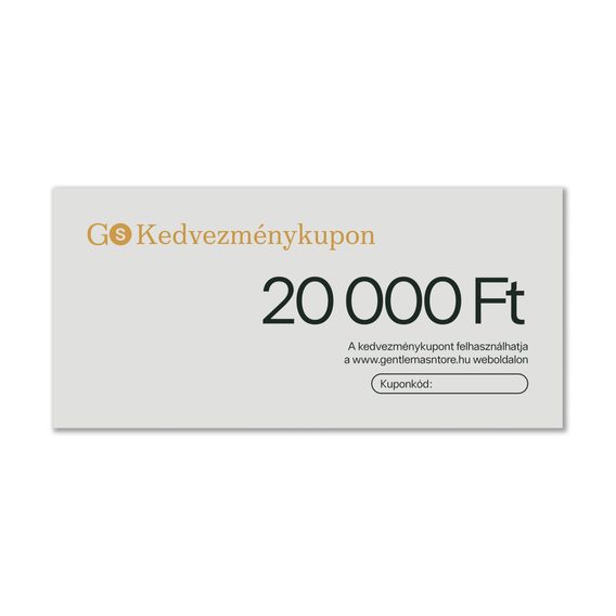 GS Ajándékutalvány 20 000 Ft értékben