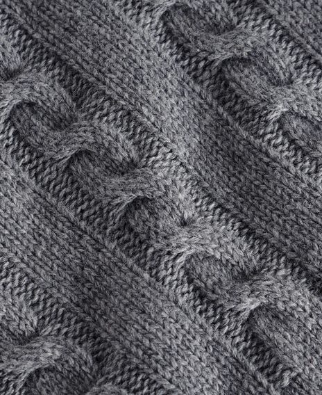 Barbour Duffle kötött pulóver — Grey Marl