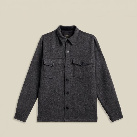 Portuguese Flannel Wool Field — Grey