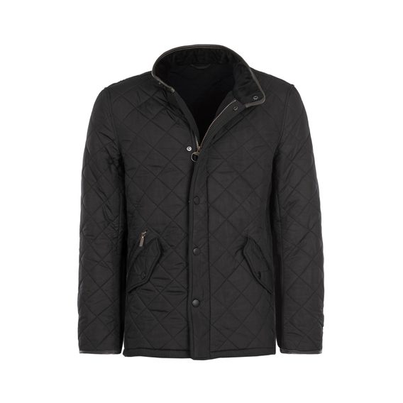 Barbour Powell Quilted Jacket — Black
