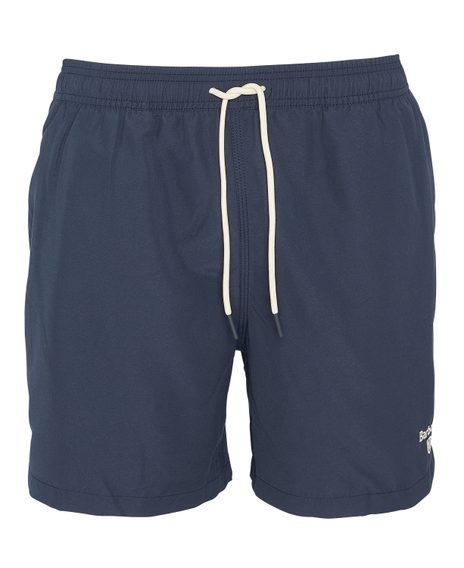 Barbour Logo Swim Shorts — Classic Navy