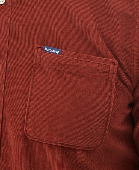 Barbour Ramsey Tailored Shirt — Russet Brown