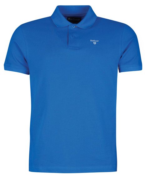 Barbour Sports Polo Shirt — Monaco Blue