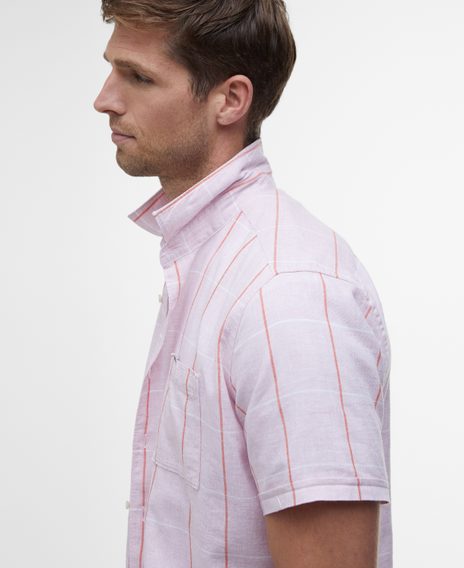 Barbour Swaledale Summer Fit Shirt — True Pink
