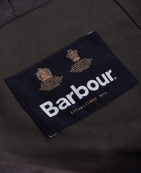 Barbour viaszolt pamut kapucni — Rustic