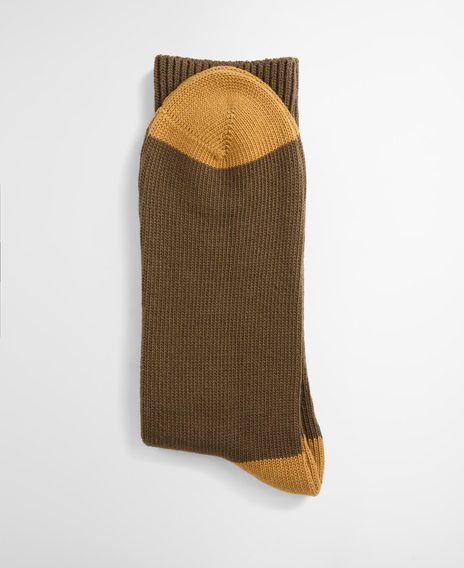 Barbour Cascade Socks — Olive