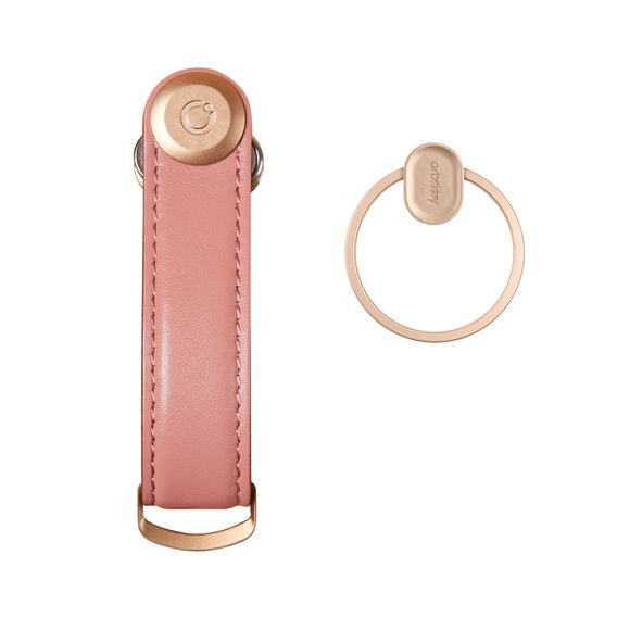 Orbitkey Key Organiser Set + Ring — Rose Gold