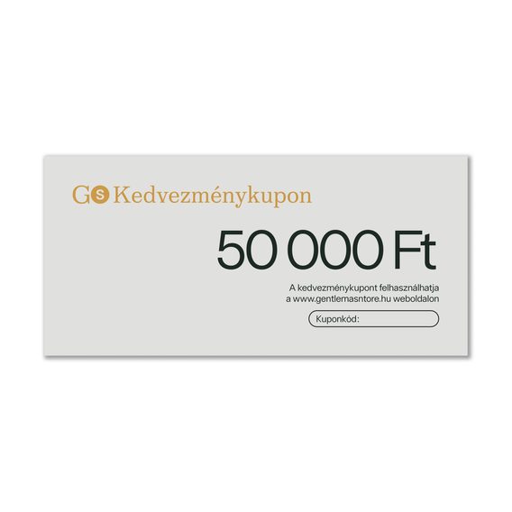 GS Ajándékutalvány 50 000 Ft értékben