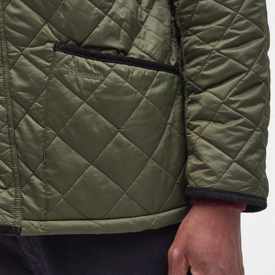 Barbour Winter Liddesdale Quilted Jacket — Fern