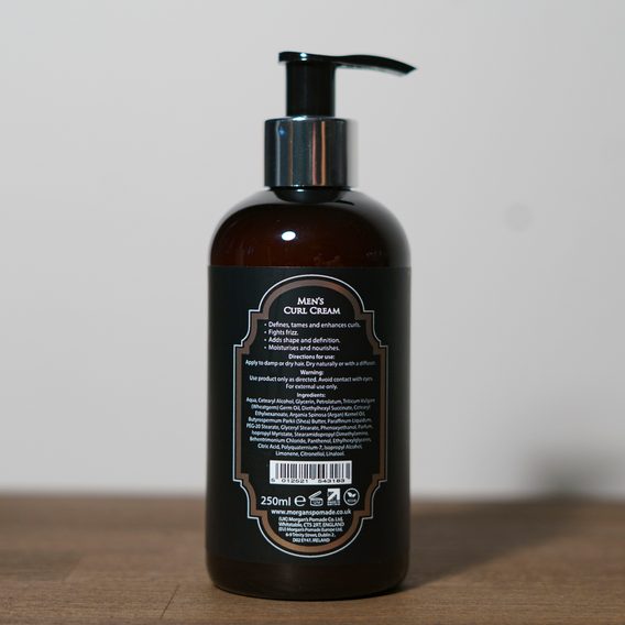 Krém hullámos hajra Morgan's Mens Curl Cream (250 ml)