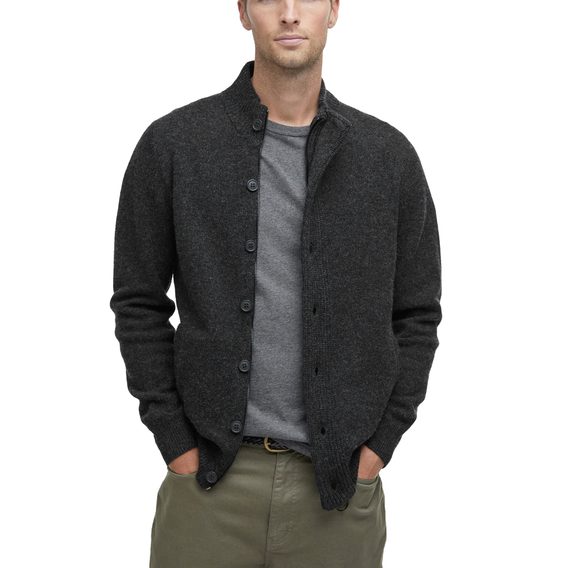 Barbour Essential Patch Zip Through Jumper