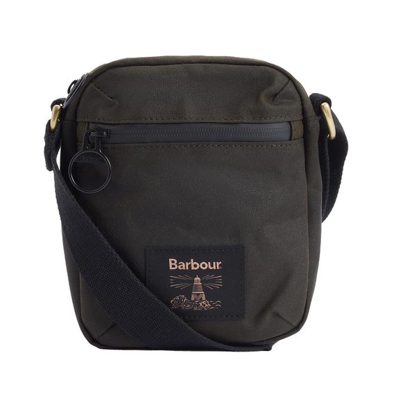 Barbour Field Waxed Crossbody Bag