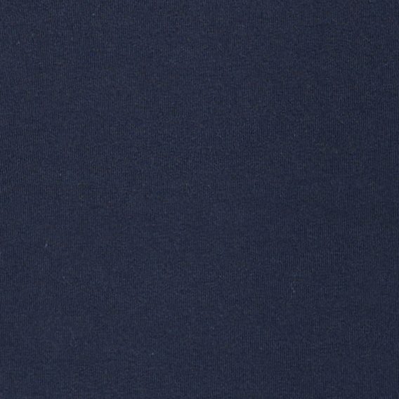 Pamut felső Barbour Logo Tee - New Navy