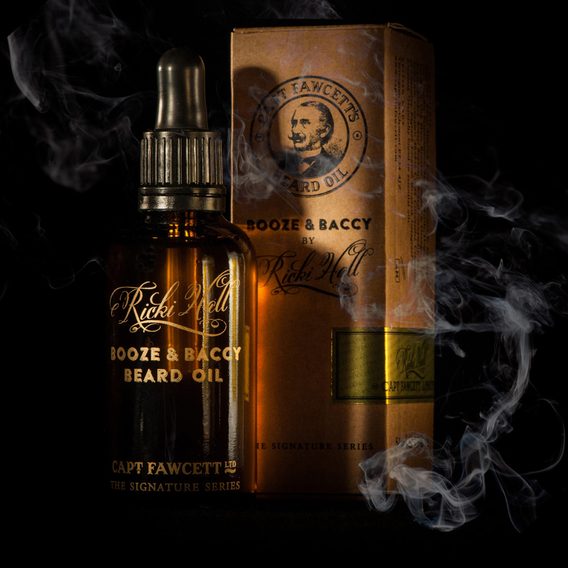 Cpt. Fawcett Ricki Hall's Booze & Baccy szakállolaj (50 ml)