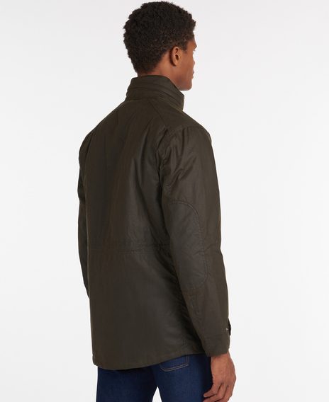 Barbour Sapper Wax Jacket — Olive