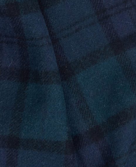 Barbour Tartan Lambswool Scarf — Black Watch