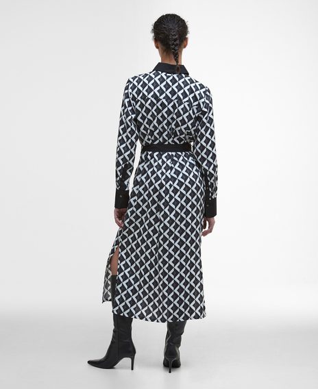 Barbour Demi Printed Midi Dress