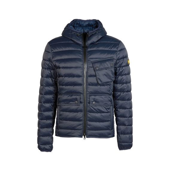 Barbour International Racer Ouston Hooded Quilted Jacket