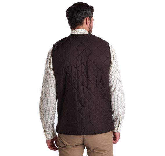 Barbour Polarquilt Zip-In Liner — Brown