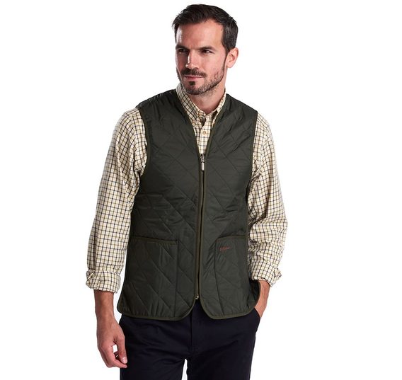Barbour Quilted Gilet — Ancient Olive