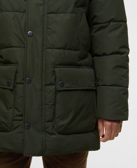 Barbour Bedale Puffer Jacket — Sage