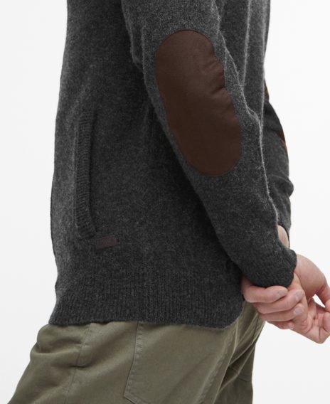 Barbour Essential Patch Zip Through Jumper