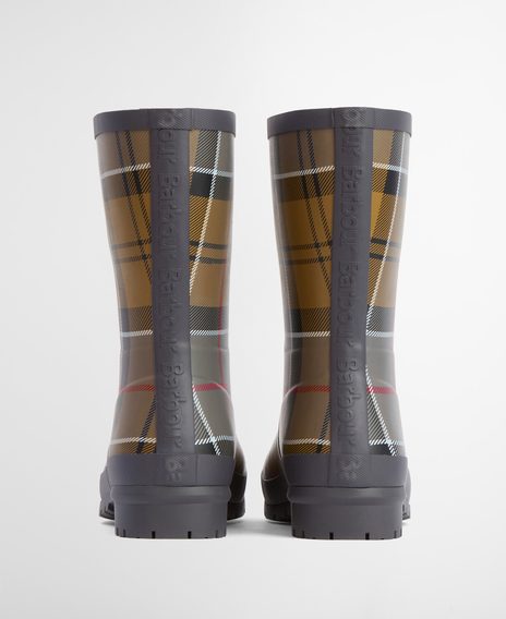 Barbour Banbury Wellington Boots — Dress Tartan